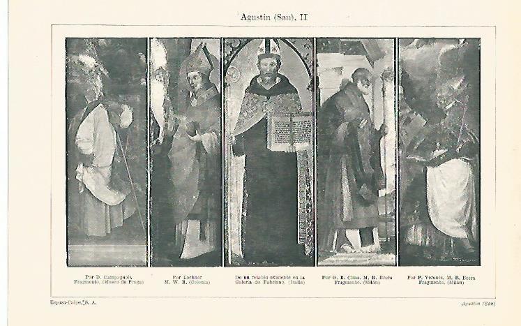 LAMINA ESPASA 12685: San Agustin