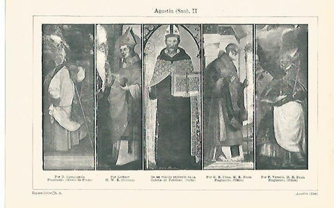 LAMINA ESPASA 12685: San Agustin