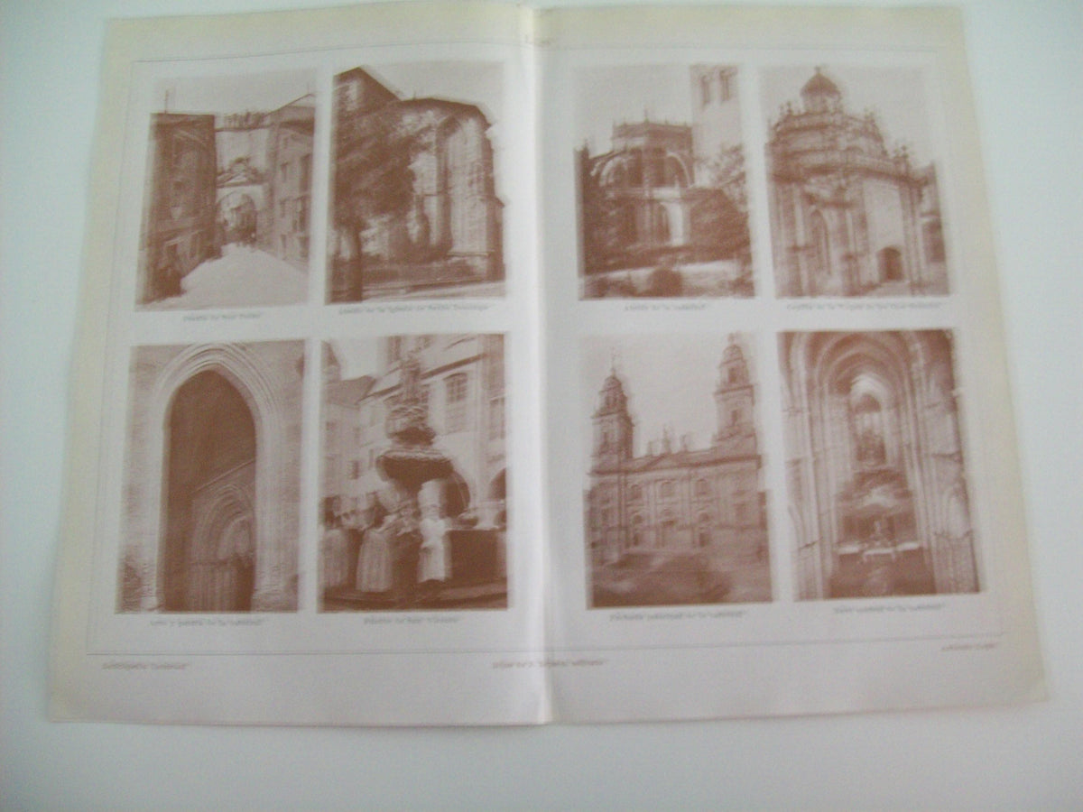 LAMINA ESPASA 1540: Edificios de Lugo