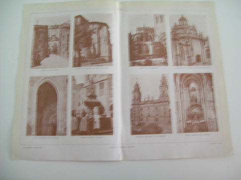 LAMINA ESPASA 1540: Edificios de Lugo
