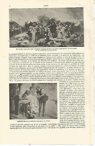 LAMINA ESPASA 23310: El cirujano Ambrosio Pare