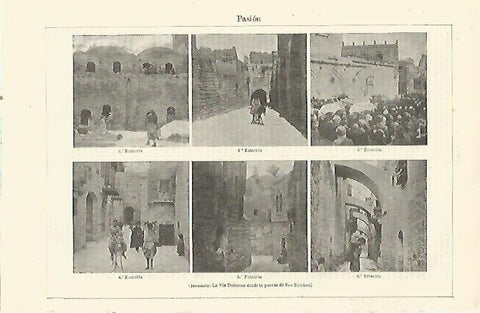 LAMINA ESPASA 23412: La Via Dolorosa en Jerusalen