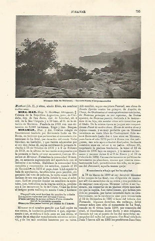LAMINA ESPASA 24068: Miramar en Mallorca
