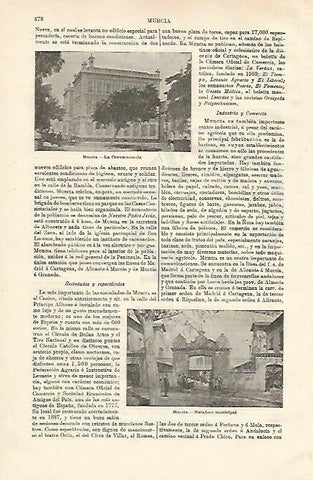 LAMINA ESPASA 24547: La Convalescencia de Murcia