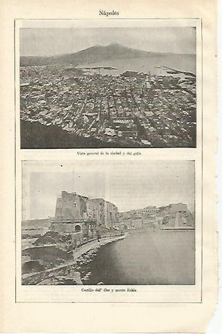 LAMINA ESPASA 24657: Golfo de Napoles 