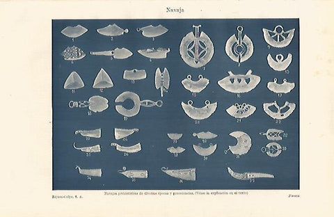 LAMINA ESPASA 24692: Navajas prehistoricas