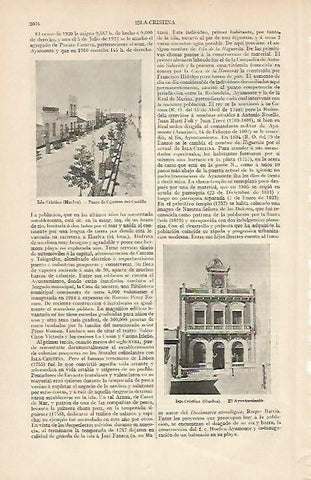 LAMINA ESPASA 7252: Vistas de Isla-Cristina Huelva
