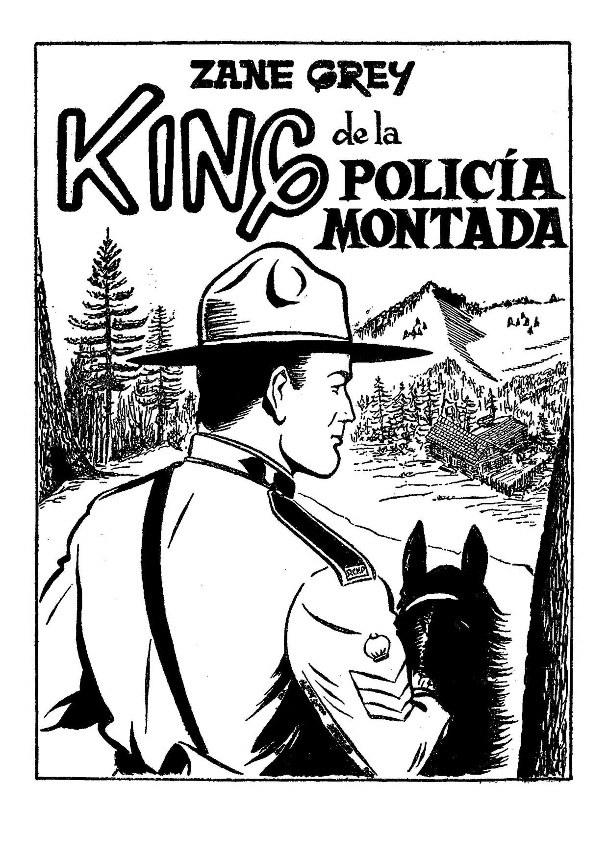 Los Tebeos de El Boletin numero 133: King de la Policia Montada del Canada (1)