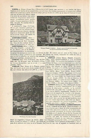 LAMINA ESPASA 25732: Fonda en Lioran Francia