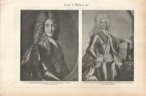 LAMINA ESPASA 25747: Duques de Berwick y de Liria