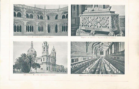 LAMINA ESPASA 25759: Iglesias de Lisboa
