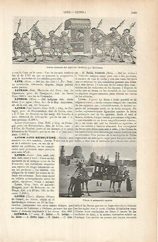 LAMINA ESPASA 25771: Litera alemana del siglo XVI
