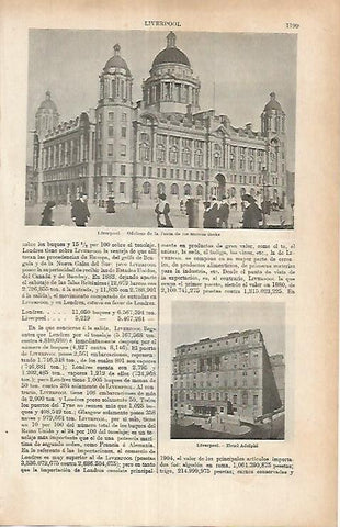 LAMINA ESPASA 25781: Oficinas de la Junta en Liverpool