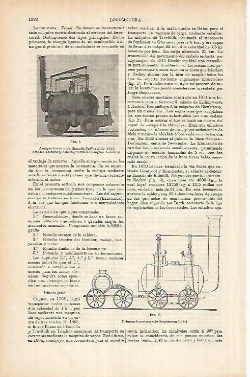 LAMINA ESPASA 25796: Locomotora Puffinng Billy