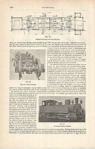 LAMINA ESPASA 25806: Bastidor de locomotora Klien-Lindner