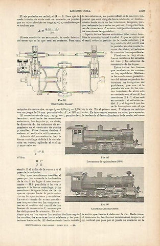 LAMINA ESPASA 25808: Locomotora Stumpf