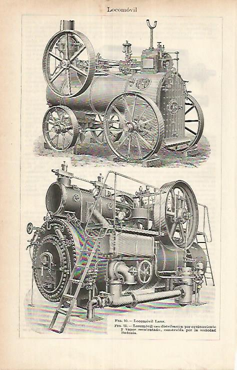 LAMINA ESPASA 25812: Locomovil Lanz
