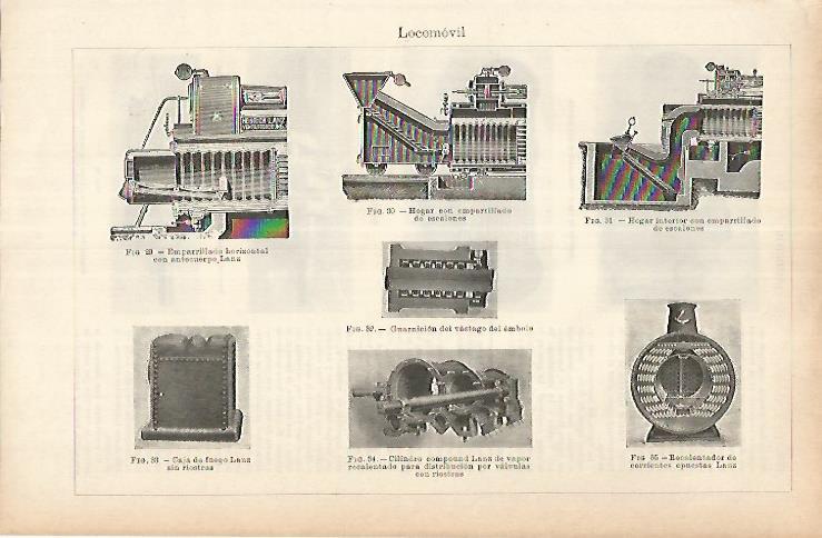 LAMINA ESPASA 25816: Partes de locomovil