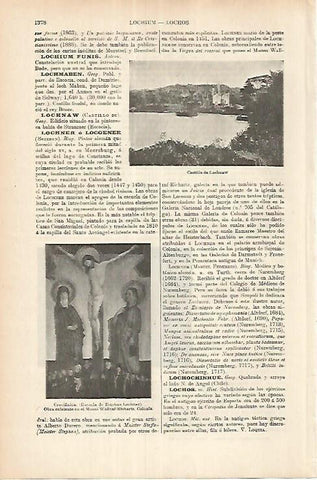 LAMINA ESPASA 25820: Castillo de Lochnaw
