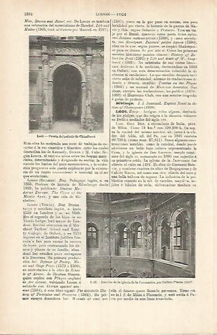LAMINA ESPASA 25822: Palacio de Ghisalberti en Lodi