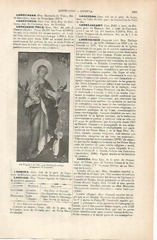 LAMINA ESPASA 25826: La Virgen y el Niño por E. Lochner