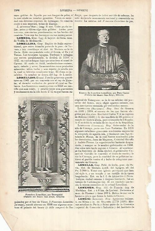 LAMINA ESPASA 25846: Francesco Lomellino