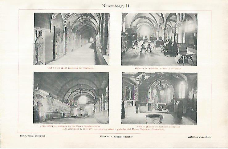 LAMINA ESPASA 25865: Catedral de Nuremberg