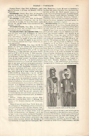 LAMINA ESPASA 25869: Trajes ceremoniales de Nyasaland