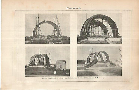 LAMINA ESPASA 25902: Observatorio de Hamburgo