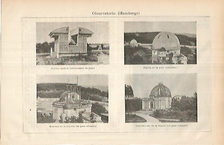 LAMINA ESPASA 25904: Cupula del Observatorio de Hamburgo