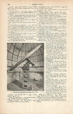 LAMINA ESPASA 25905: Reflactor del Observatorio de Yerkes