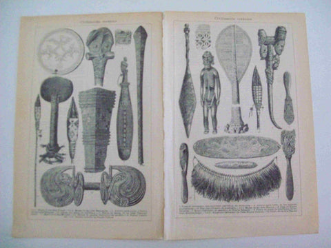 LAMINA ESPASA 25937: Civilizacion de Oceania