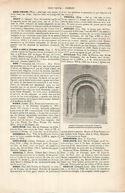 LAMINA ESPASA 25964: Iglesia de Odeillo Francia