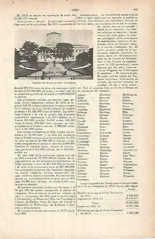 LAMINA ESPASA 25989: Capitolio del Estado de Ohio