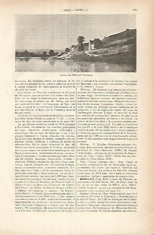 LAMINA ESPASA 25992: Orillas del Oise por Danbigny