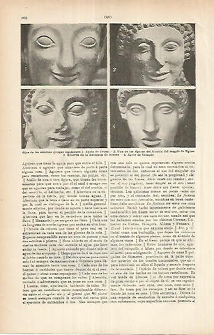 LAMINA ESPASA 25994: Ojos de estatuas de Grecia