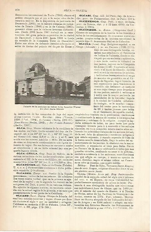 LAMINA ESPASA 26002: Palacio de la Sociedad de Bellas Artes en Viena