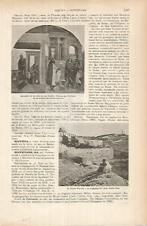 LAMINA ESPASA 26027: Monte Olivete desde Siou Israel