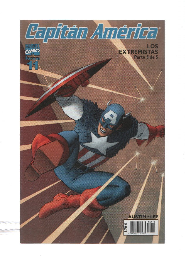 Capitan America volumen cinco numero 11: Los extremistas, quinta parte