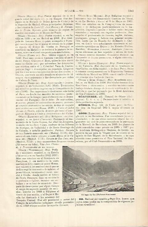 LAMINA ESPASA 26063: El lago de Oo Francia