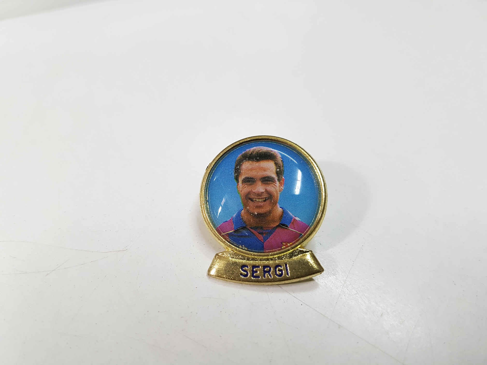 Pin de Sergi, Coleccion los Pins del Dream Team del diario Sport