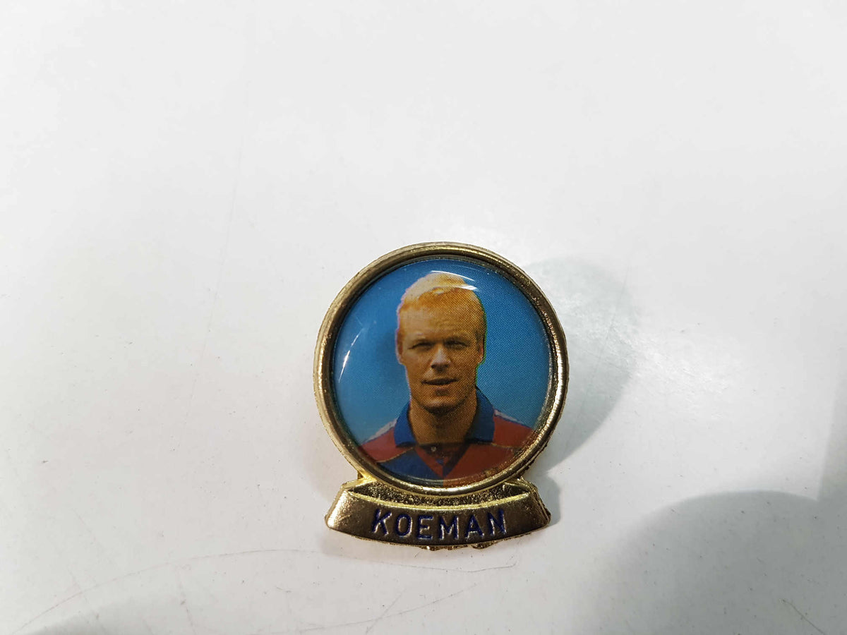 Pin de Koeman, Coleccion los Pins del Dream Team del diario Sport