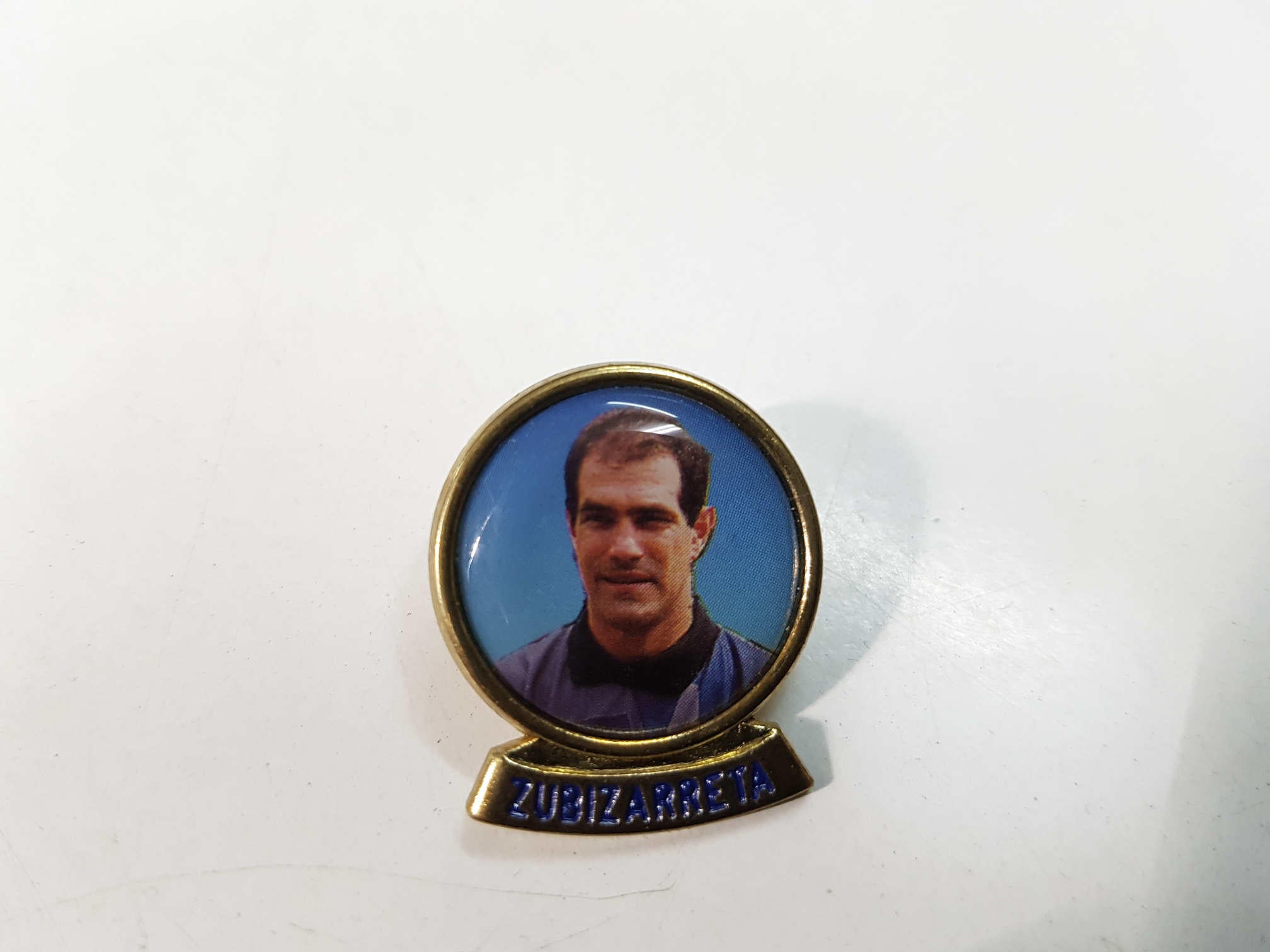 Pin de Zubizarreta, Coleccion los Pins del Dream Team del diario Sport