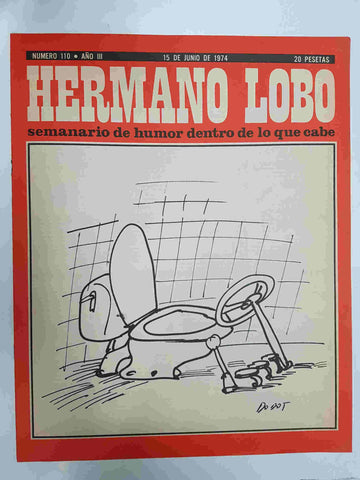 Hermano Lobo numero  110: portada de Dodot
