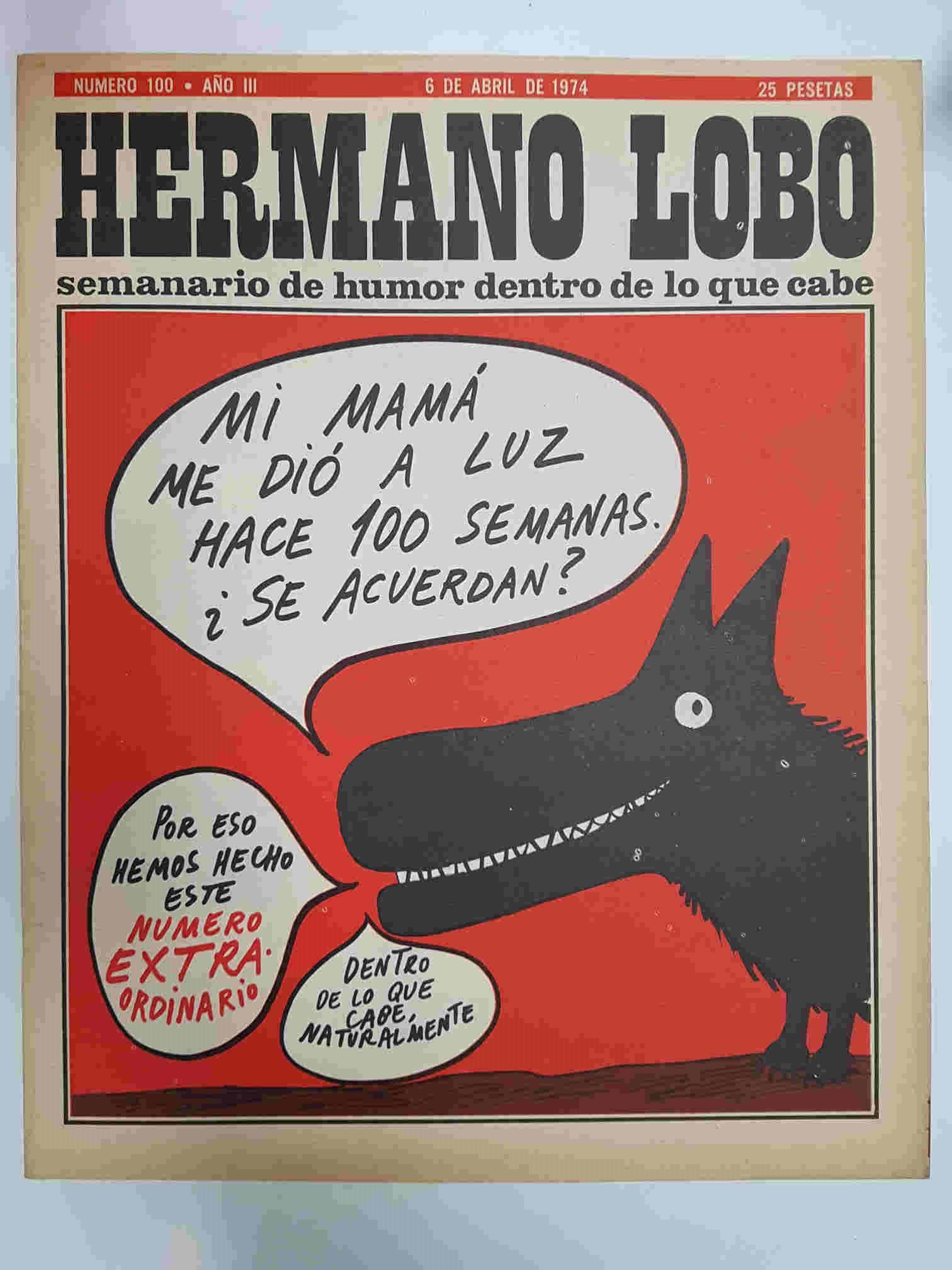Hermano Lobo numero  100: numero extra