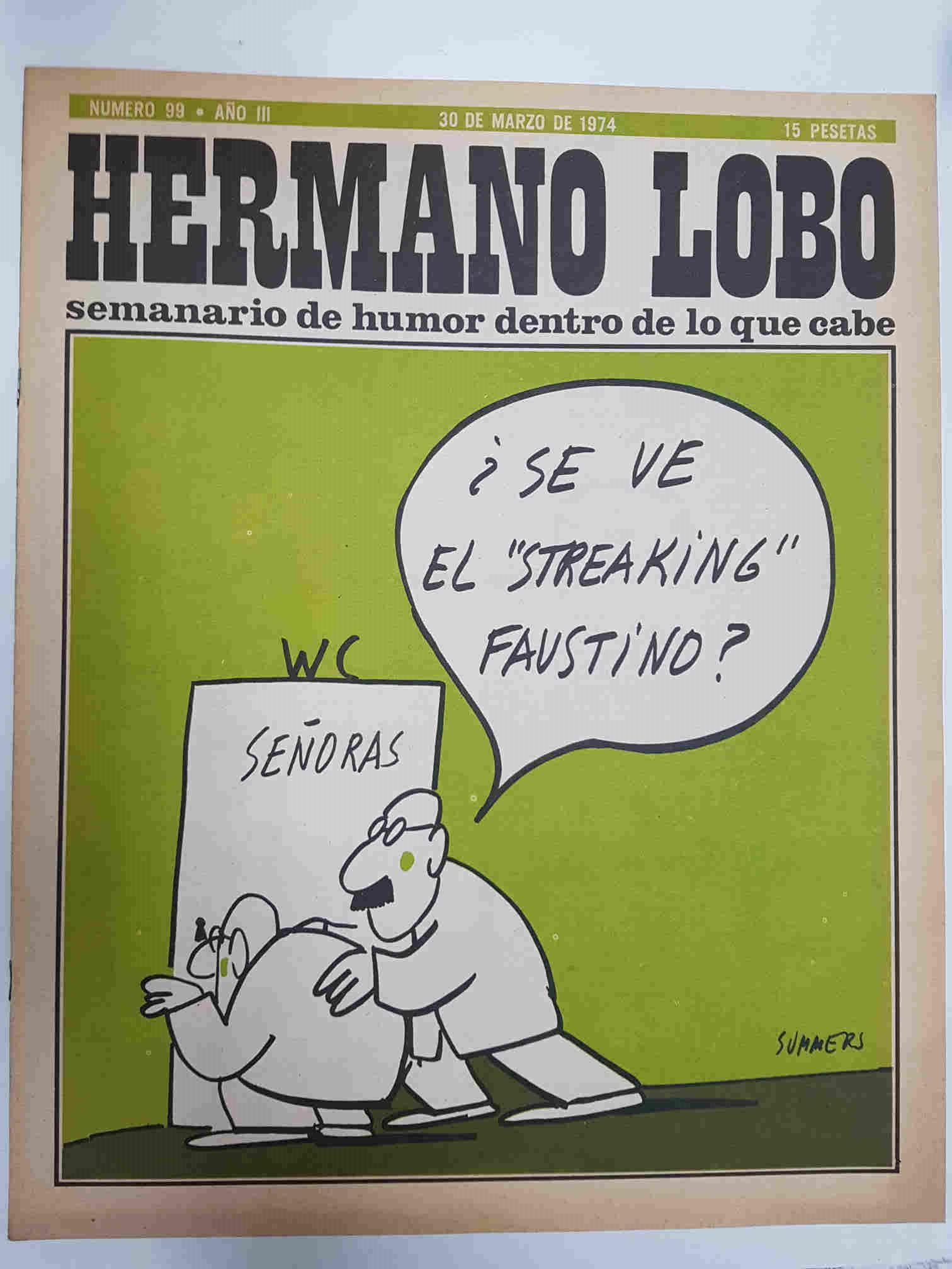 Hermano Lobo numero  099: portada de Summers