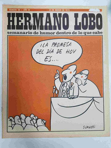 Hermano Lobo numero  098: portada de Summers