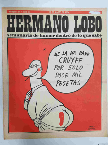 Hermano Lobo numero  097: portada de Chumy Chumez