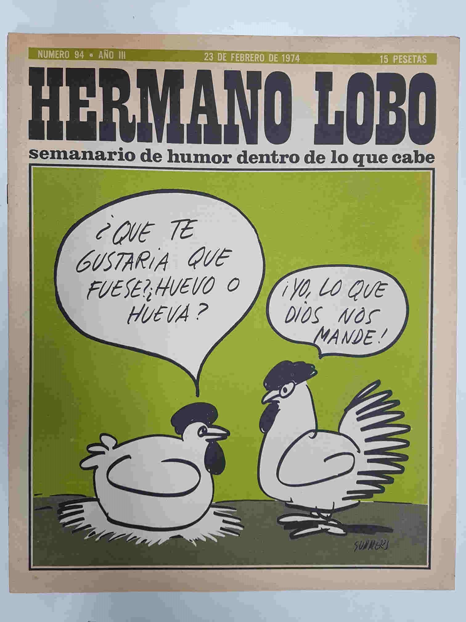 Hermano Lobo numero  094: portada de Summers