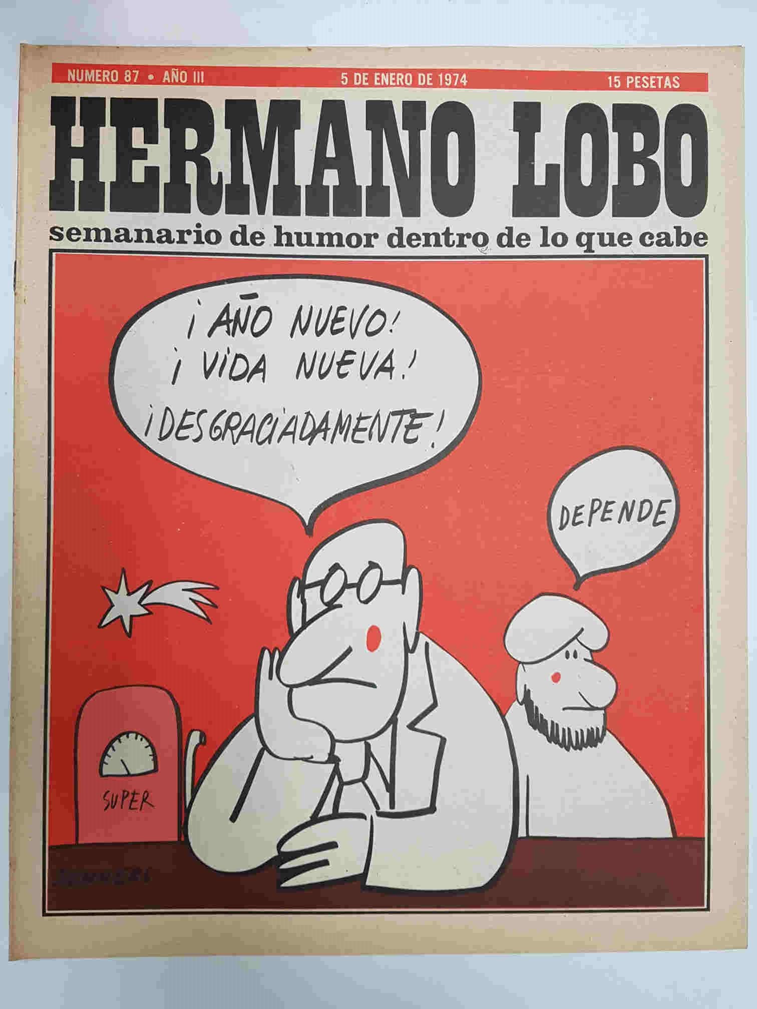Hermano Lobo numero  087: portada de Summers